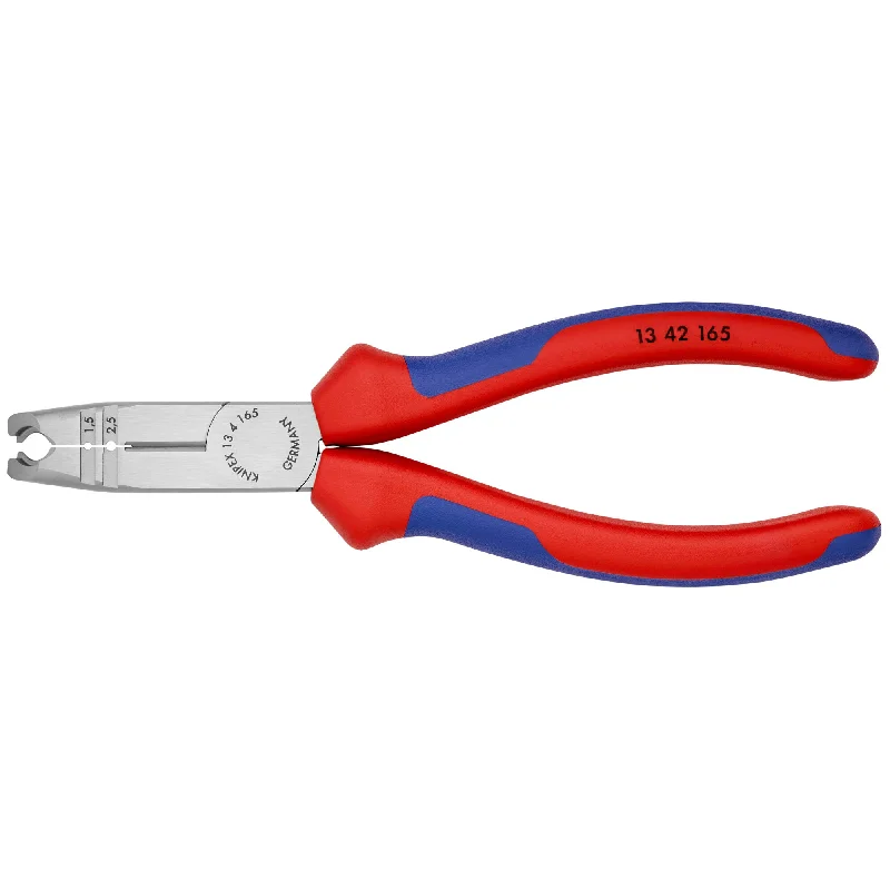 Ratcheting Pipe Cutters for Easy Operation-Knipex 13 42 165 6 1/2" Dismantling Pliers