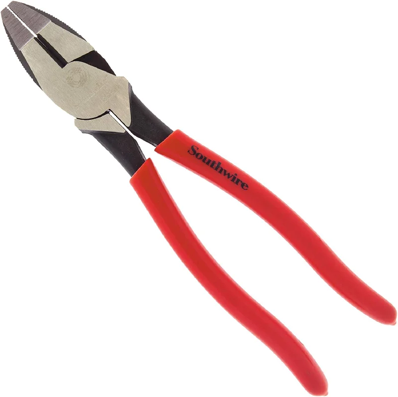 Quick-Release Locking Pliers for Ease of Use-Southwire SCP9D 9" High-Leverage Side Cutting Pliers