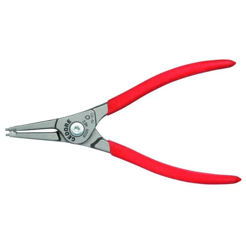 Non-Slip Pliers for Safe Handling-Gedore 2923602 Circlip pliers for external retaining rings, straight, 19-60 mm