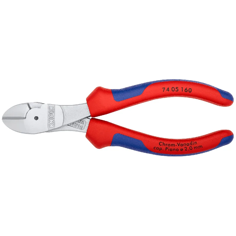 Ergonomic Pliers for Easy Handling-Knipex 74 05 160 6 1/4" High Leverage Diagonal Cutters