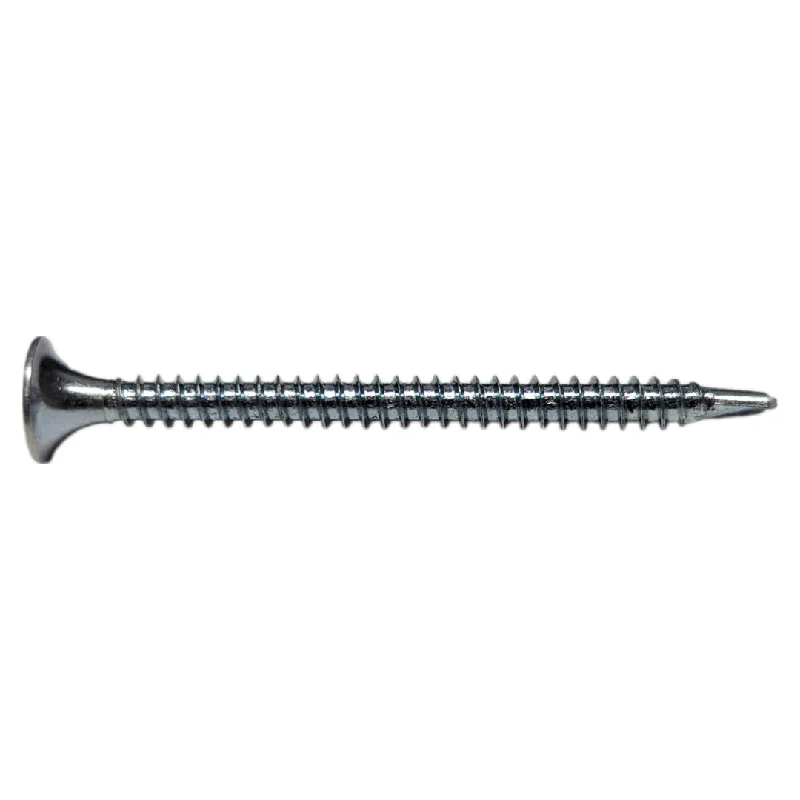 Screws for Fastening Wood to Concrete-6 x 1-5/8" Phillips Fine Thread Drywall Collated Strip Screws (1000 pcs.)