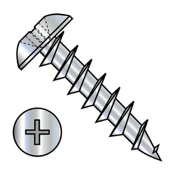 Screws for Mounting Appliances and Equipment-JFAST 0607DPTD - 6-12X7/16  Phillips Truss Deep Thread Wood Screw Full Thread Zinc Bake, Case Quantity: 
10,000