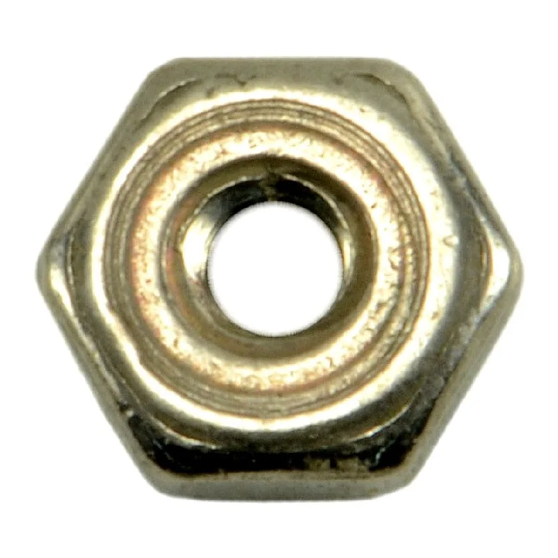 Hexagonal Lock Nuts for Stable Assembly-#0-80 18-8 Stainless Steel Fine Thread Hex Nuts