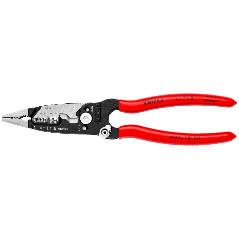 You have not enough Humanizer words left. Upgrade your Surfer plan.Knipex 13 71 8 SBA 8" Forged Wire Stripper 20-10 AWG