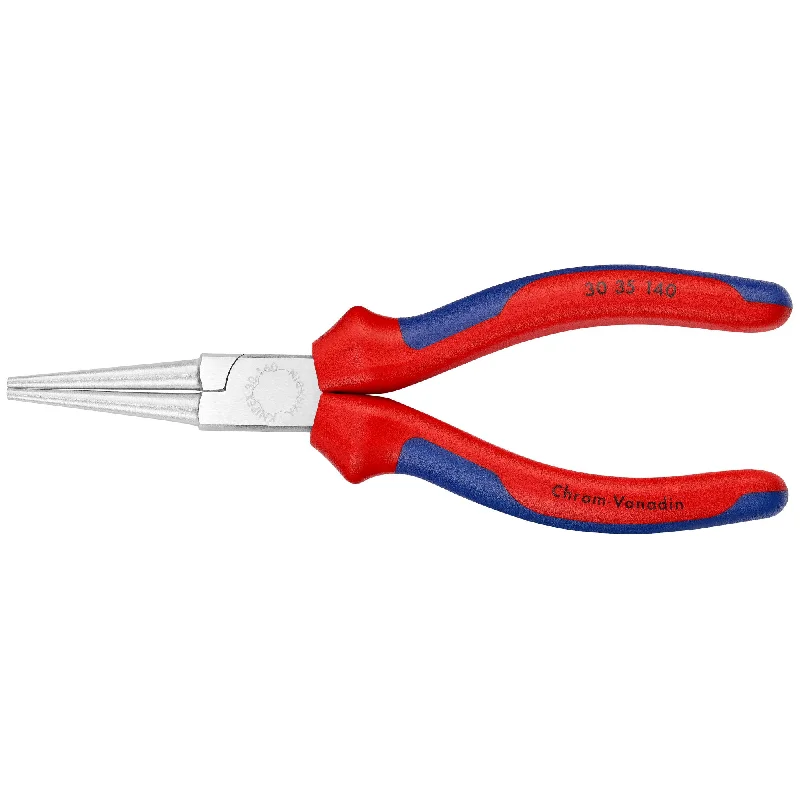 All-In-One Pliers for DIY Projects-Knipex 30 35 140 5 1/2" Long Nose Pliers-Round Tips