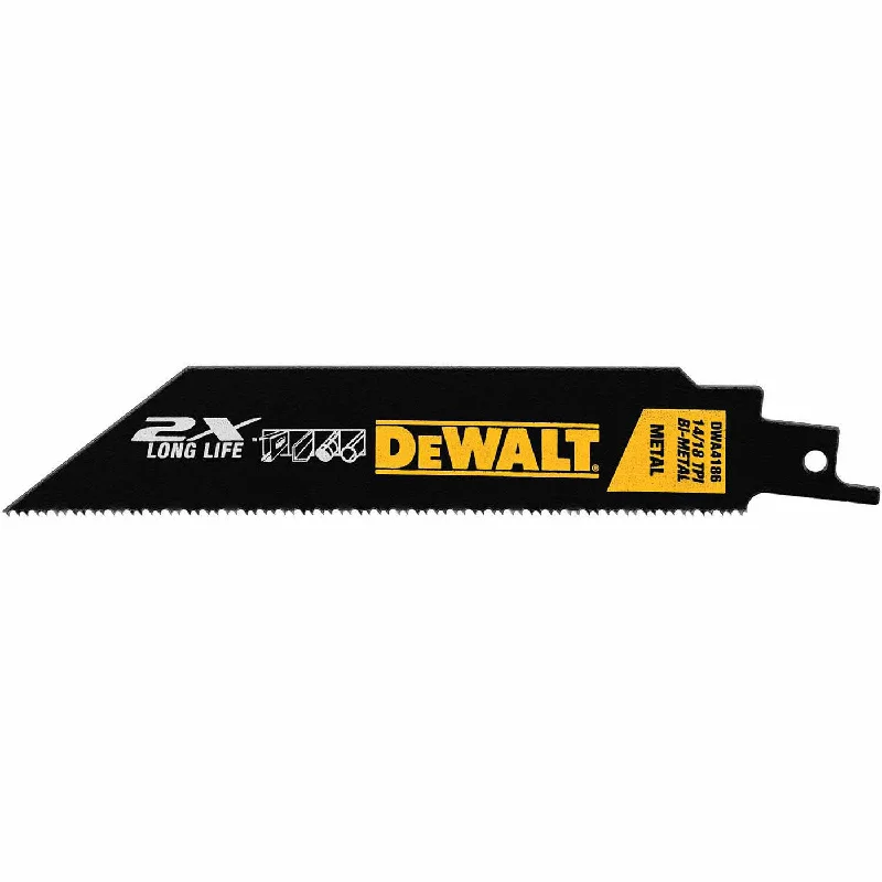 Custom Saw Blades for Industrial Machinery-DeWalt DWA4186B 6" 2X™ Premium Metal Cutting Blade Bulk