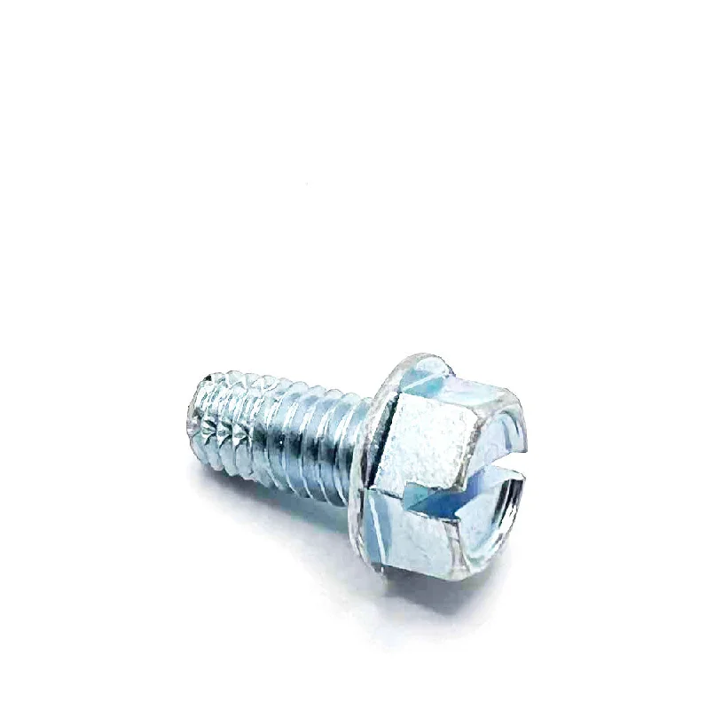 Screws for Electrical Panels and Switchboards-3/8-16 x 3/4in Slotted Hex Washer Screw