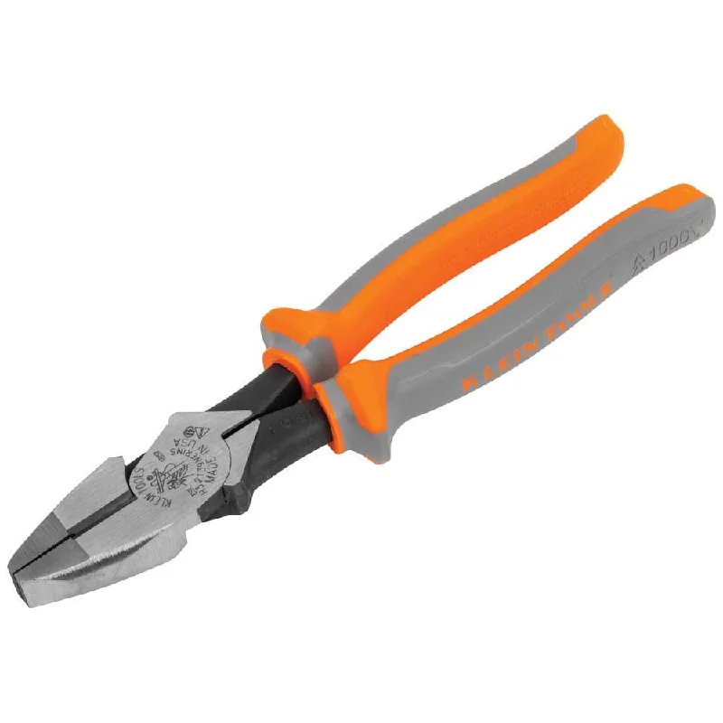 Cutting Pliers for Tough Materials-Klein Tools 2139NERINS Insulated Pliers, Side Cutters, 9-Inch