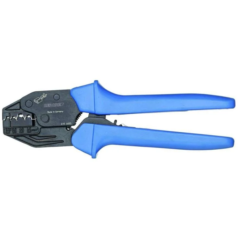 Groove Joint Pliers for Tight Spaces-Gedore 2836831 Crimp Wrench For Non-Insulated Contacts