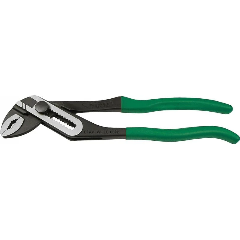 Heavy-Duty Pliers for Tough Jobs-Stahlwille 65726180 180mm FastGRIP Waterpump Pliers