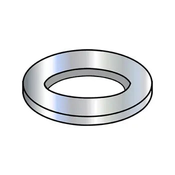 Square Washers for Non-Round Holes-JFAST M10WMD433 - M10  Metric Din 433 Small Flat Washers Zinc, Case Quantity: 
6,000