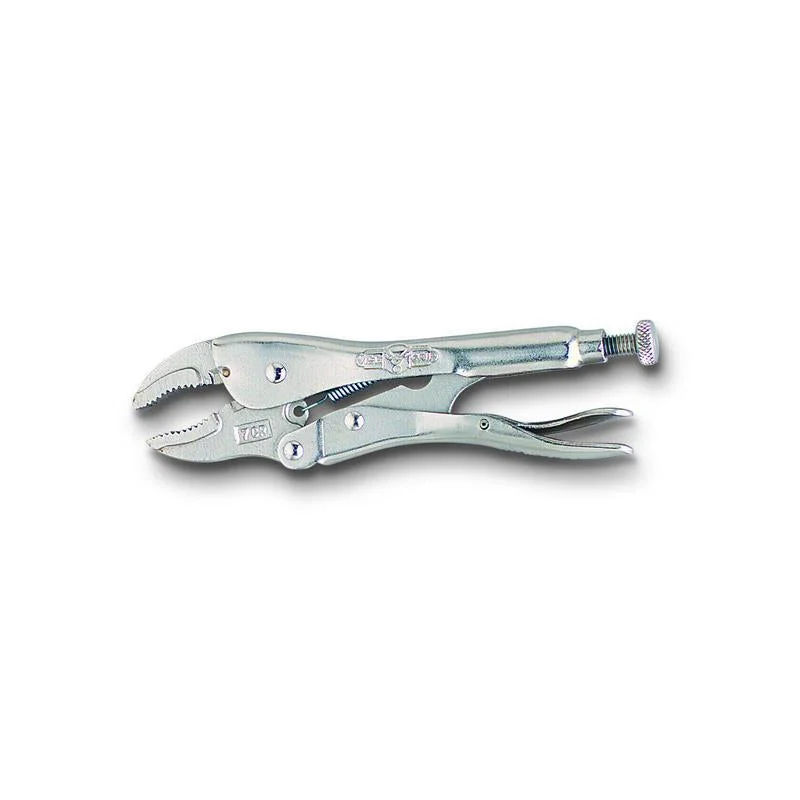 Pliers for Working with Soft and Hard Metals-Wright Tool 9V10CR Curved Jaw Locking Pliers 10 Inch