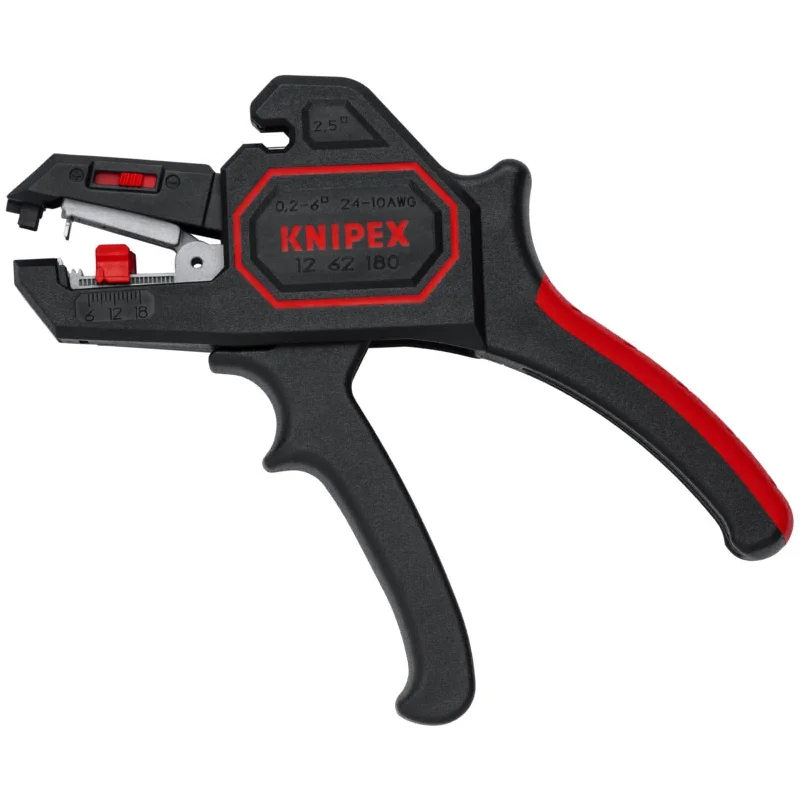 您说：KNIPEX 12 62 180 SB Self Adjusting Insulation Strippers - Awg 10-24, 7.25 Inch