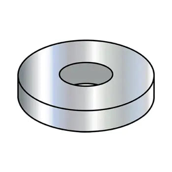 Precision Washers for Fine Mechanical Work-JFAST 50WUSS - 1/2" USS Flat Washers, Steel, Zinc, Case Quantity: 25000