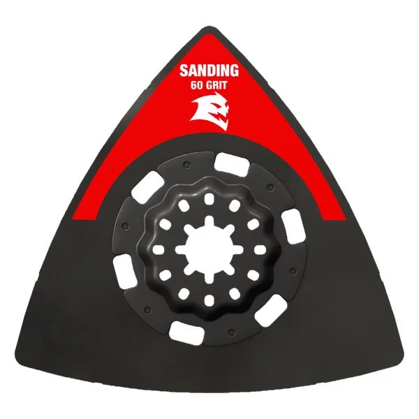 Turbo Saw Blades for Cutting Reinforced Concrete-Diablo DOS60CGSP 3-1/2 in. 60-Grit Starlock Carbide Grit Oscillating Sanding Plate