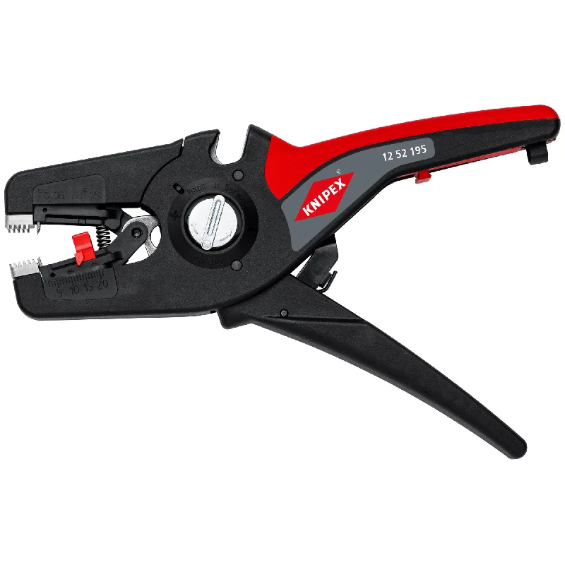 Long Handle Pipe Cutters for Extra Leverage-Knipex 12 52 195 7 3/4" PreciStrip16 Automatic Wire Stripper 6-28 AWG