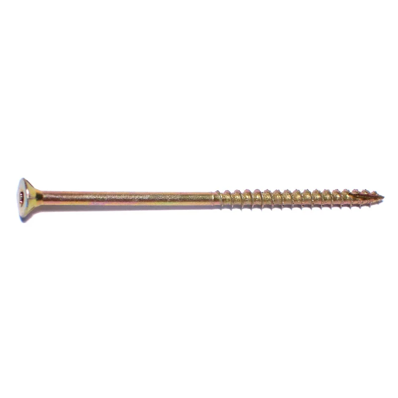 Screws for Attaching Handles and Knobs-12 x 5" Star Drive Gold Multi-Purpose Saberdrive Screws 1/4 Keg (1400 pcs.)