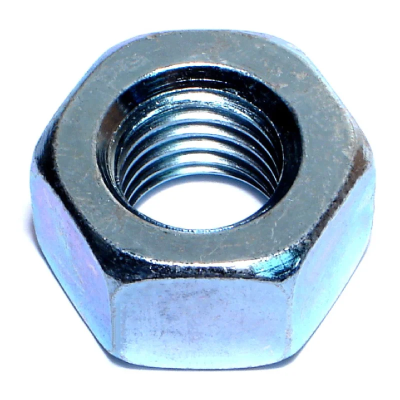 Nuts for Securing Metal Fittings and Fixtures-3/4"-10 Zinc Plated Grade 2 Steel Coarse Thread Heavy Hex Nuts