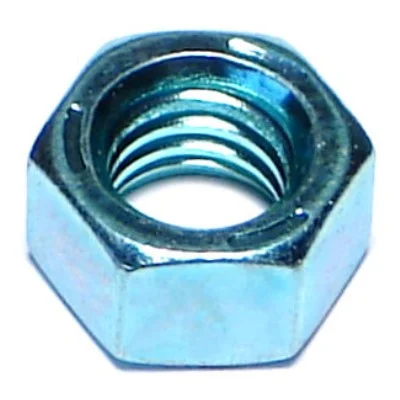 Brass Hex Nuts for Electrical Equipment and Fixtures-3/8"-16 Green Rinsed Zinc Plated Grade 5 Steel Coarse Thread Hex Nuts