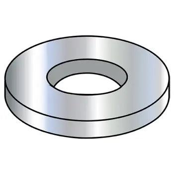 Flat Washers for Tightening Nuts and Bolts-JFAST 50WFBN - 1/2 Flat Washers, Type B Narrow Series, Steel, Zinc, Case Quantity: 2500