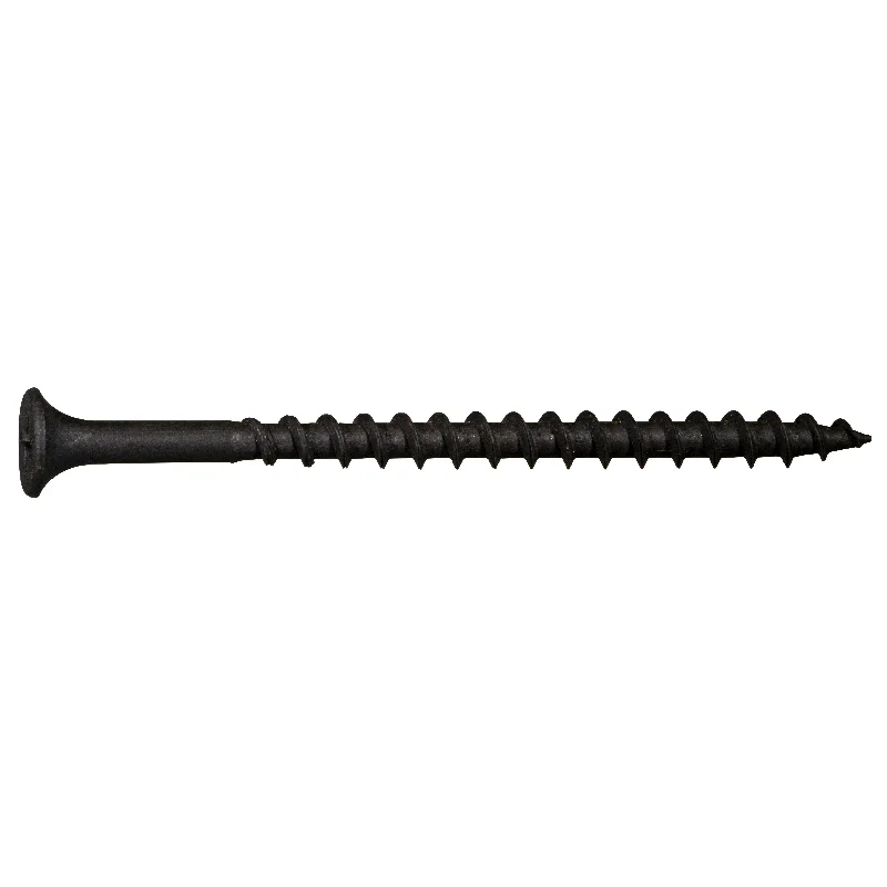 Screws for Car Repairs and Restoration-8 x 2-1/2" Black Phosphate Steel Coarse Thread Phillips Bugle Head Drywall Screws