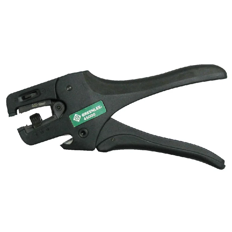 High-Carbon Steel Pipe Cutters for Durability-Greenlee 45000 Kwik Stripper Wire Stripping Tool