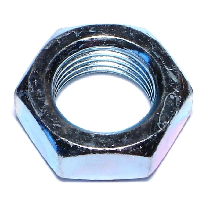 Nuts for Mechanical Engineering Projects-3/4"-16 x 1-1/4" Zinc Plated Steel Fine Thread Hex Jam Nuts