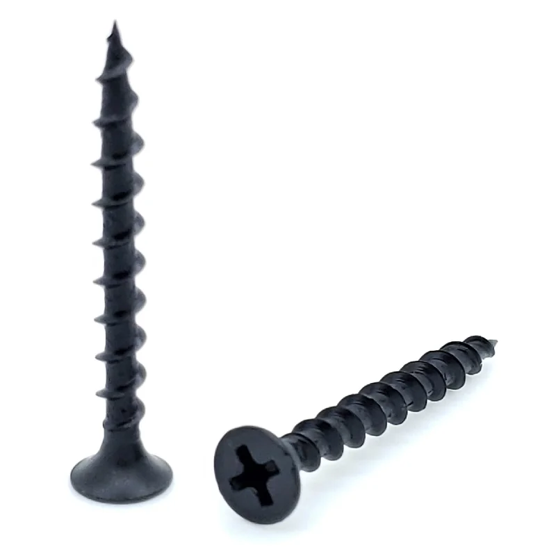 Wood Screws for Secure Joinery-195 Qty #8 x 1-1/2" Sheetrock Drywall Screws - Phillips Bugle Head w/Coarse Thread (BCP439)