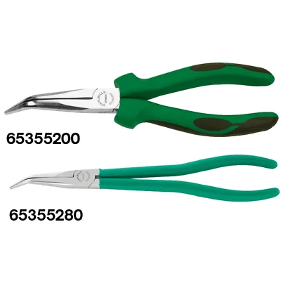 Professional Crimping Pliers for Industrial Use-Stahlwille 65355280 6535 Mechanics Snipe Nose Pliers, 280mm, Chrome, Dip-C