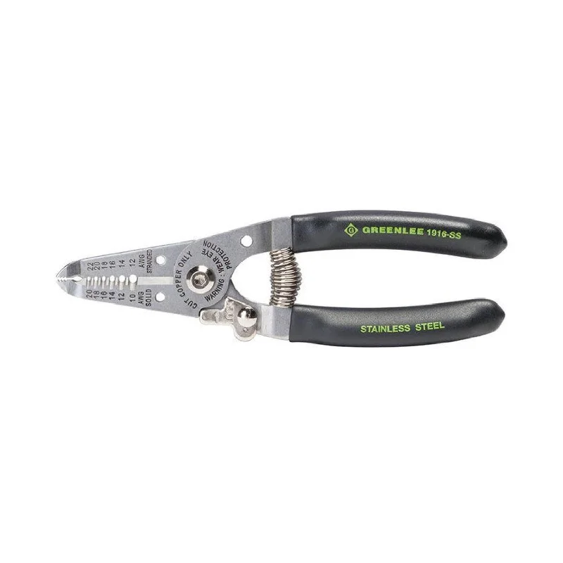 Precision Pipe Cutters for Clean Edges-Greenlee 1916-SS Wire Stripper