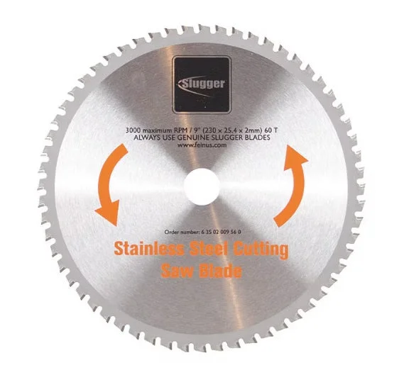 Band Saw Blades for Wood and Metal Cutting-Fein 9" 60T Slugger Saw Blade - 63502009560