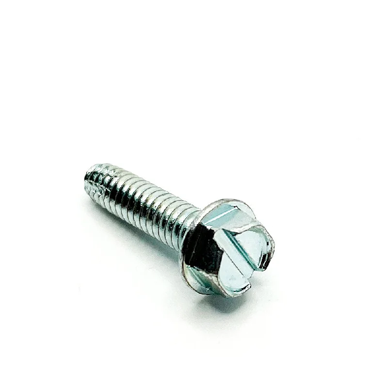 Screws for Fastening Hardware and Components-1/4-20 x 1in Slotted Hex Washer Screw