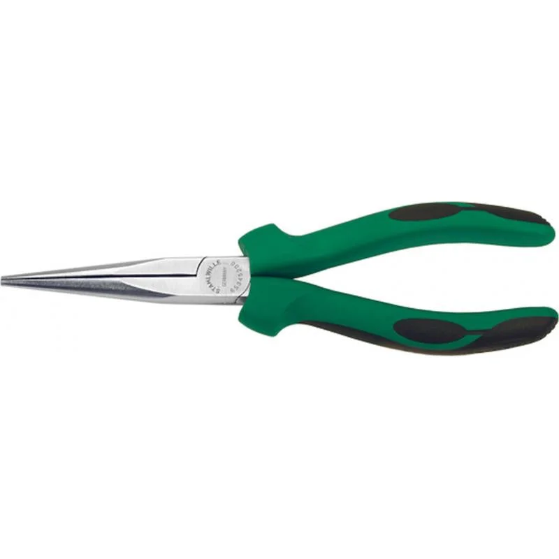 Pliers with Built-In LED Light for Low Visibility Areas-Stahlwille 65345200 200mm Mechanics Snipe Nose Pliers