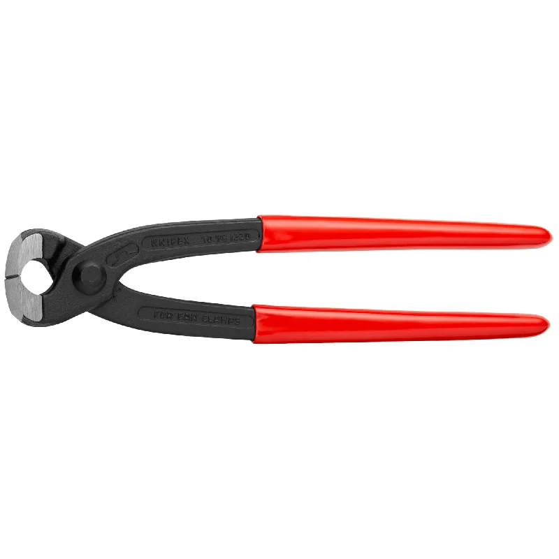 Compact Pliers for Travel and Portability-Knipex 10 98 I220 8 3/4" Ear Clamp Pliers