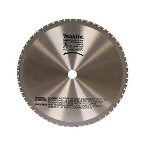 Multi-Purpose Saw Blades for Wood and Metal-Makita A-90532 12" Carbide Tipped Saw Blade for Steel