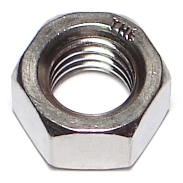 Self-Locking Nuts for Secure Assembly-1/2"-13 18-8 Stainless Steel Coarse Thread Hex Nuts