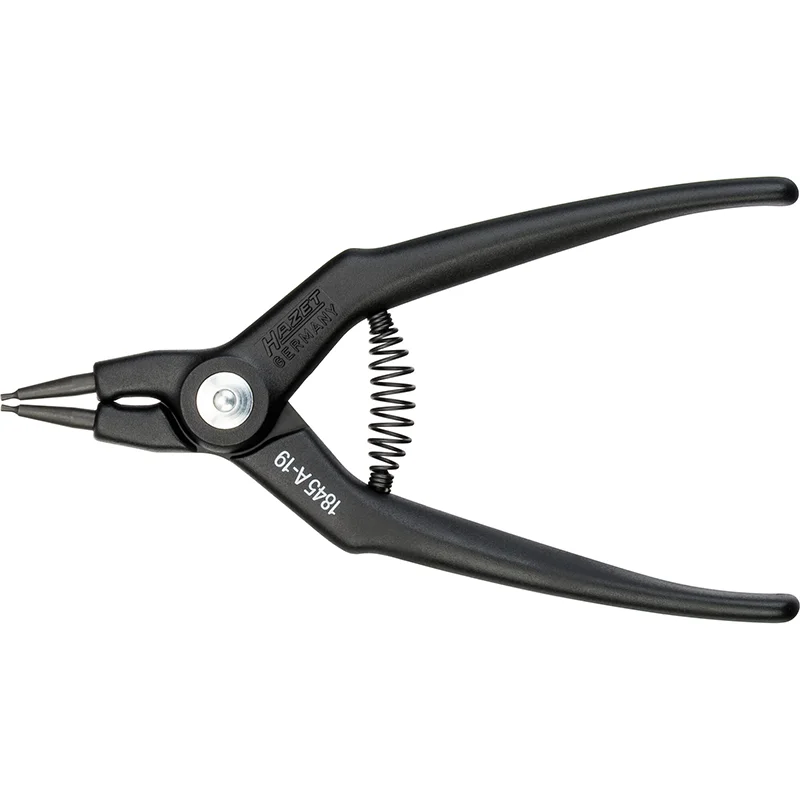 Precision Pliers for Fine Electrical Work-Hazet 1845A-19 Circlip Pliers, Straight Design, 19-60mm