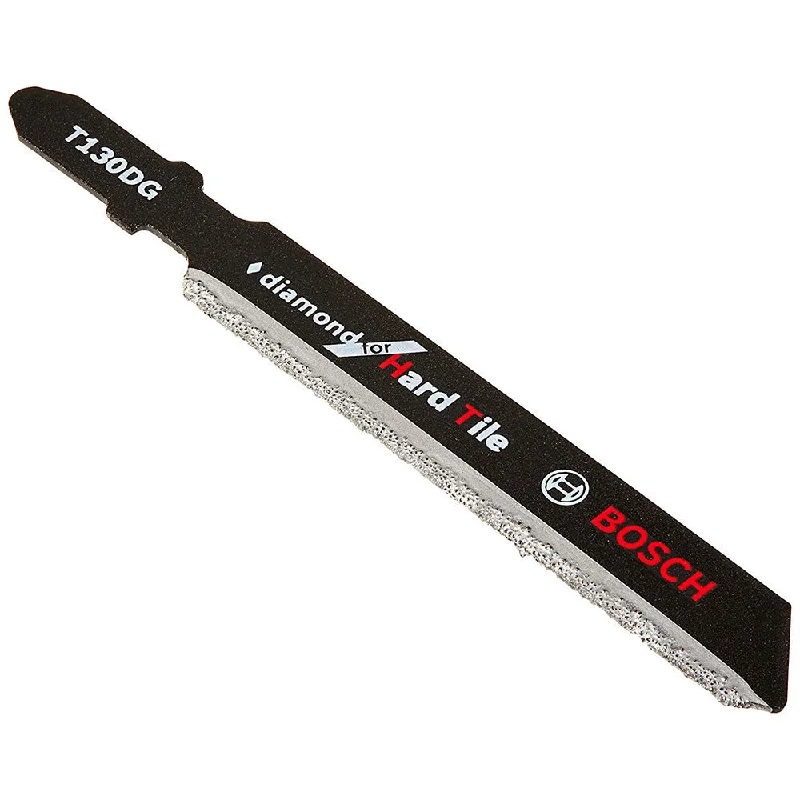 TCT Saw Blades for Woodworking and Carpentry-Bosch T130DG 3-1/4" T-Shank Diamond Grit Jigsaw Blade For Porcelain Tile