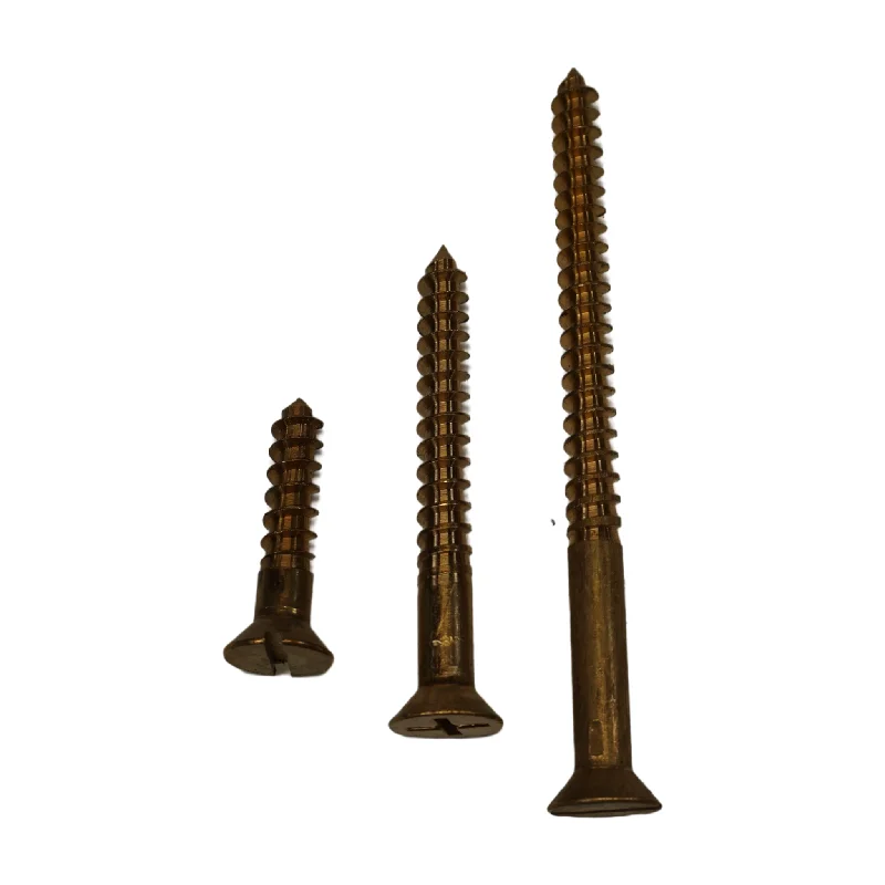 Stainless Steel Screws for Corrosion Resistance-#14 Silicon Bronze Wood Screws