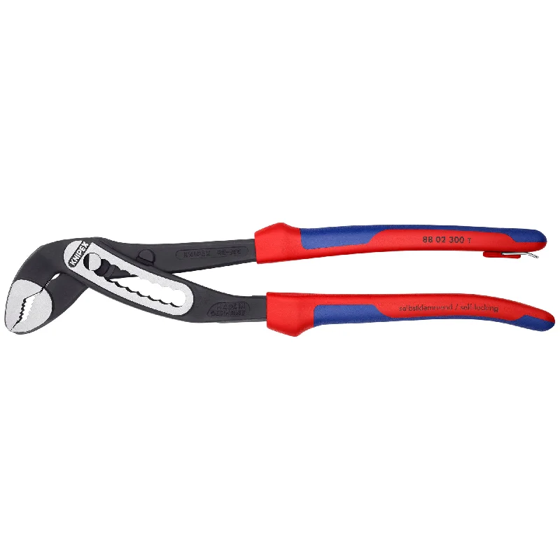 Heavy-Duty Pliers for Tough Jobs-Knipex 88 02 300 T BKA 12" Alligator® Water Pump Pliers-Tethered Attachment