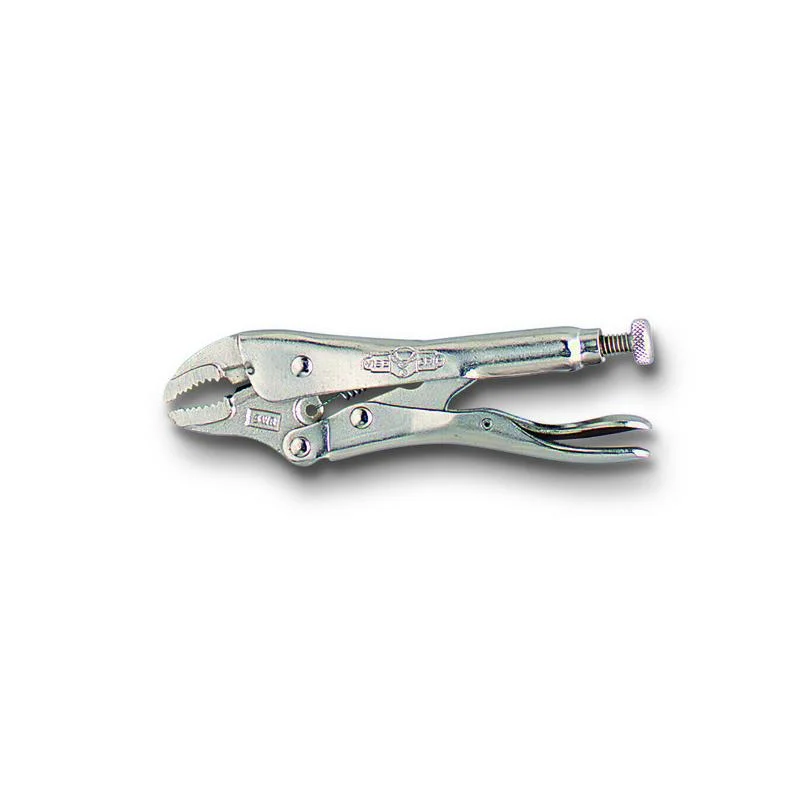 High-Performance Pliers for Heavy Work-Wright Tool 9V7WR Curved Jaw Locking Pliers, with Wire Cutter 7 Inch