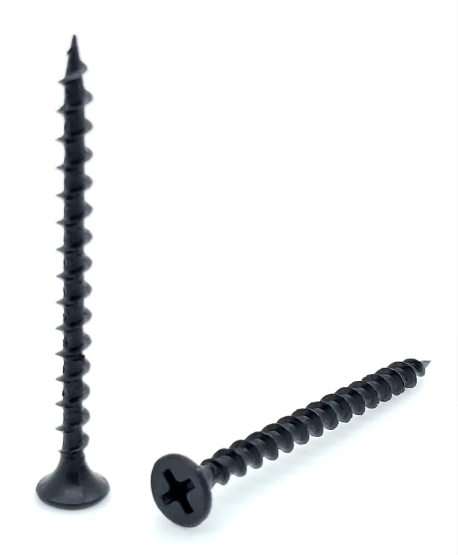 Outdoor Screws for Weatherproof Applications-175 Qty #6 x 2" Sheetrock Drywall Screws - Phillips Bugle Head w/Coarse Thread (BCP436)