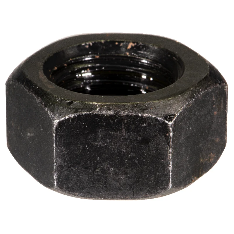 Hex Lock Nuts for Preventing Loosening in High-Vibration Applications-24mm-3.0 Plain Class 10 Steel Coarse Thread Hex Nuts (2 pcs.)