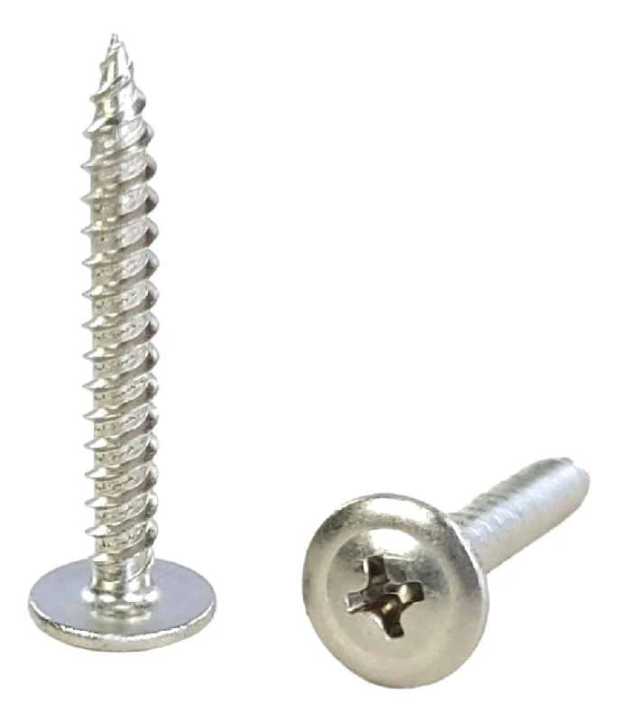 Small Screws for Electronics and Gadgets-50 Qty #8 x 1-1/4" 304 Stainless Steel Phillips Modified Truss Head Wood Screws (BCP1215)