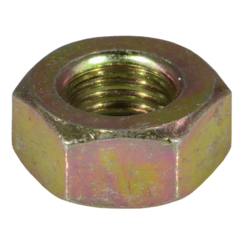 Nuts for Fixing Plumbing Fixtures and Piping-10mm-1.25 Zinc Plated Class 8 Steel Fine Thread Finished Hex Nuts