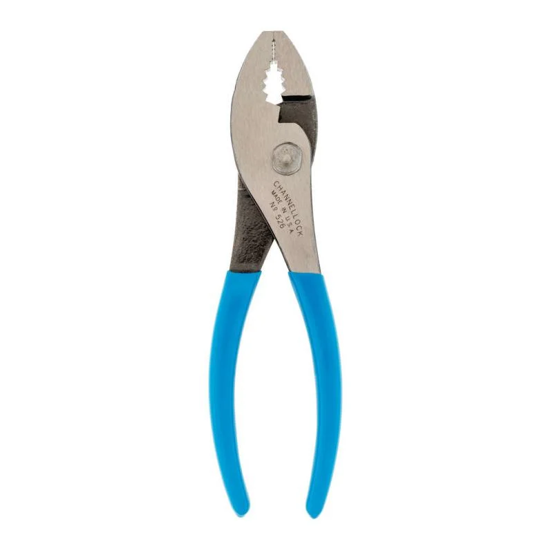 Professional Crimping Pliers for Industrial Use-Wright Tool 9C528 Slip Joint Pliers Wire Cutting Shear 8 Inch