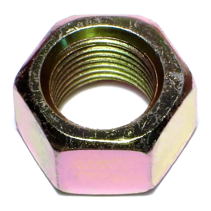 Dome Nuts for a Smooth, Finished Look-3/4"-16 Zinc Plated Grade 8 Steel Fine Thread Hex Nuts