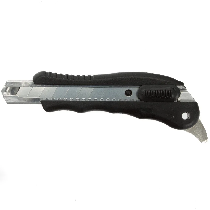 Rechargeable Utility Knives for Efficiency-Coral Essentials Snap Off Knife with Auto Lock and Decorators Utility Fin 18MM