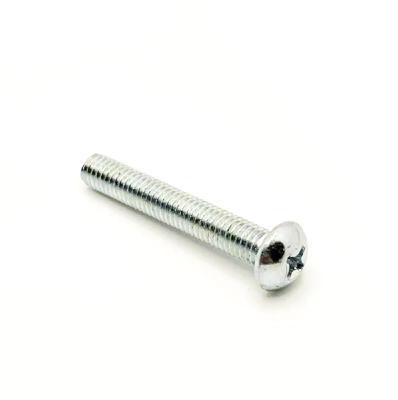 Self-Tapping Screws for Easy Installation-#10-32 x 1-1/4in UNF Phillips Round Machine Screw Clear Zinc