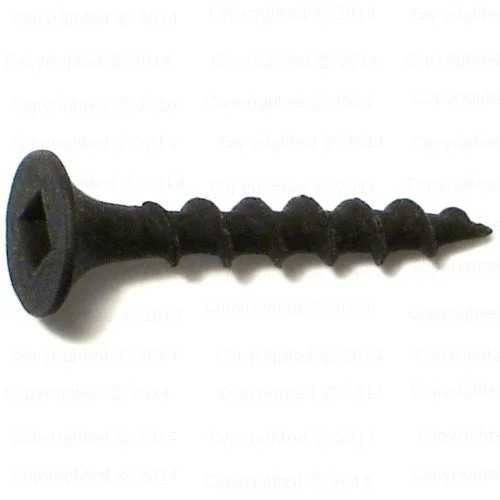 Screws for Heavy Woodworking Applications-Square Drive Coarse Thread Drywall Screws - #8 Diameter